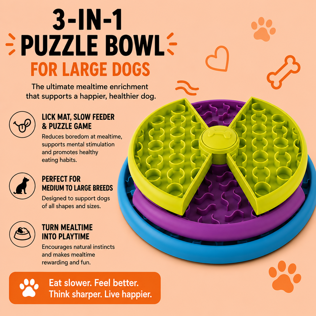 Spin Puzzle Bowl